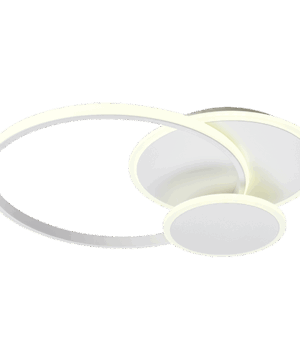 Eleonor - Lámpara tipo plafón de interior LED acabado blanco, 3CCT - 45W
