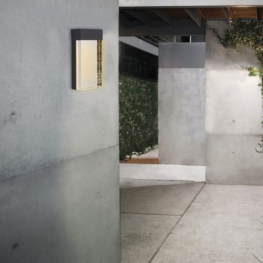 Antlia - Lámpara para muro exterior LED acabado negro, 3000K - 12W - Imagen 3