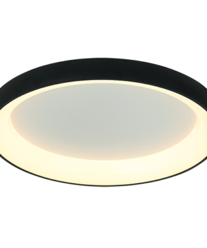 Gigi - Lámpara tipo plafón LED con control remoto acabado negro 3CCT -24W